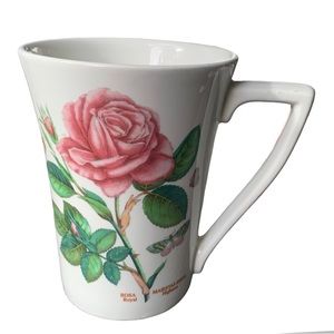 Portmeirion Botanic Garden Royal Highness Rose Mug - Flared